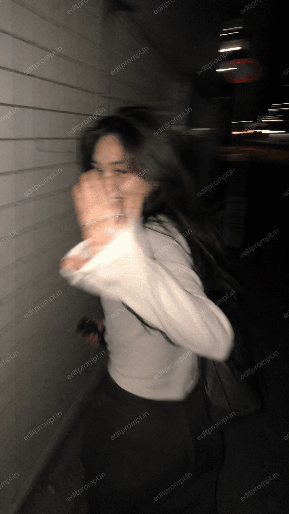 photo prompt — Candid Night Flash AI Photo Prompt