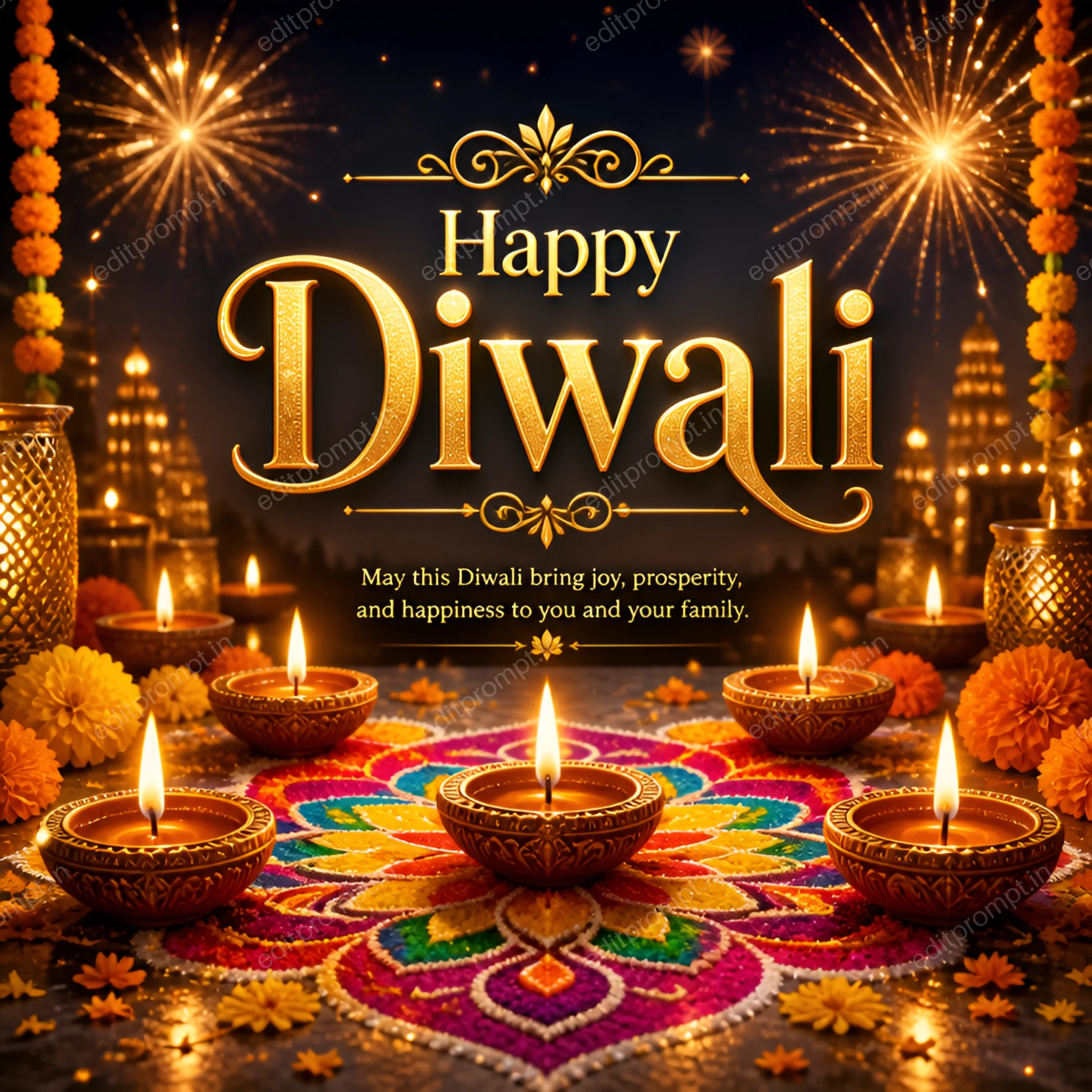 Diwali Greeting Card — Diwali preview