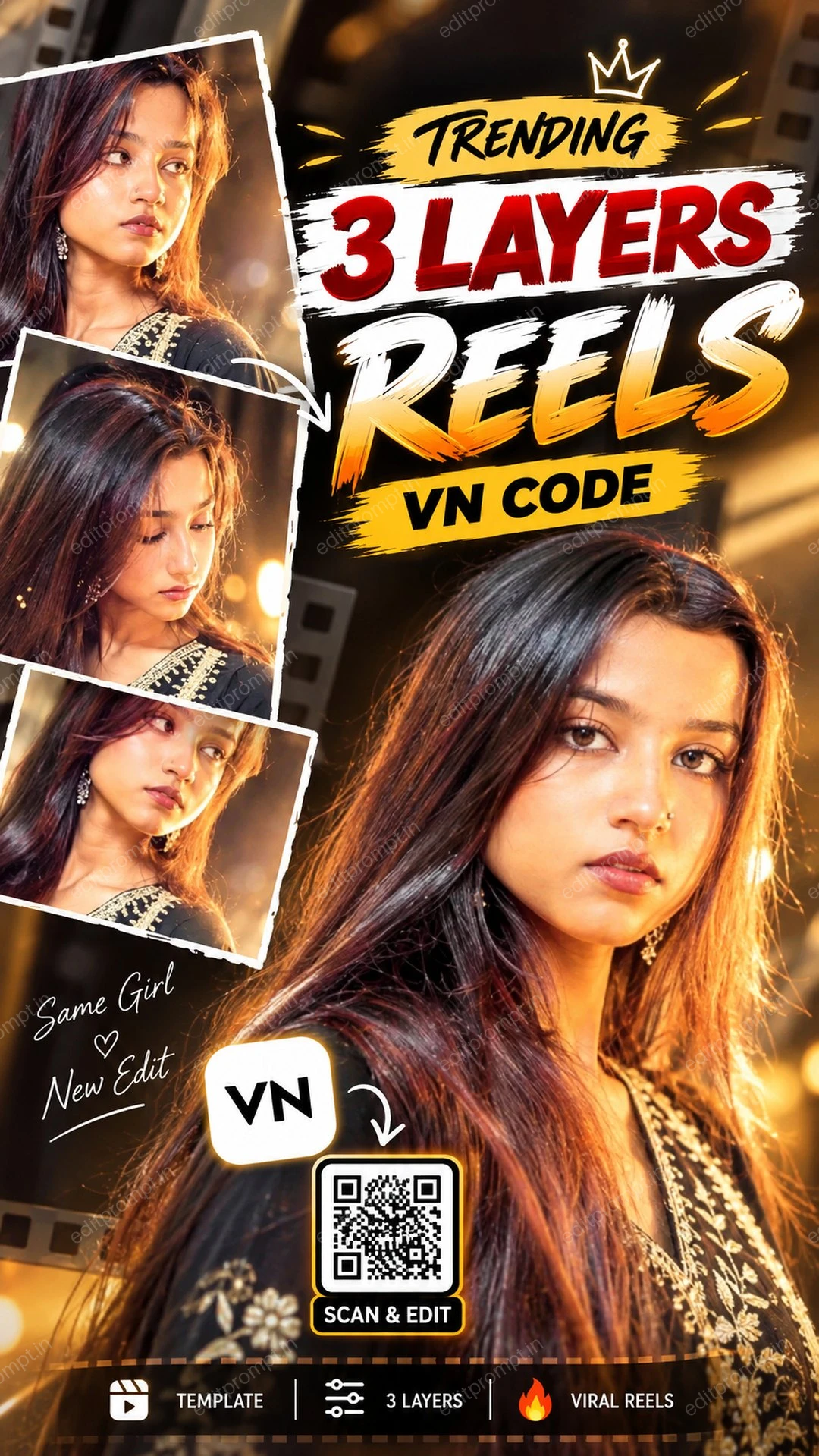 Trending 3 Layers VN Code Template 2026
