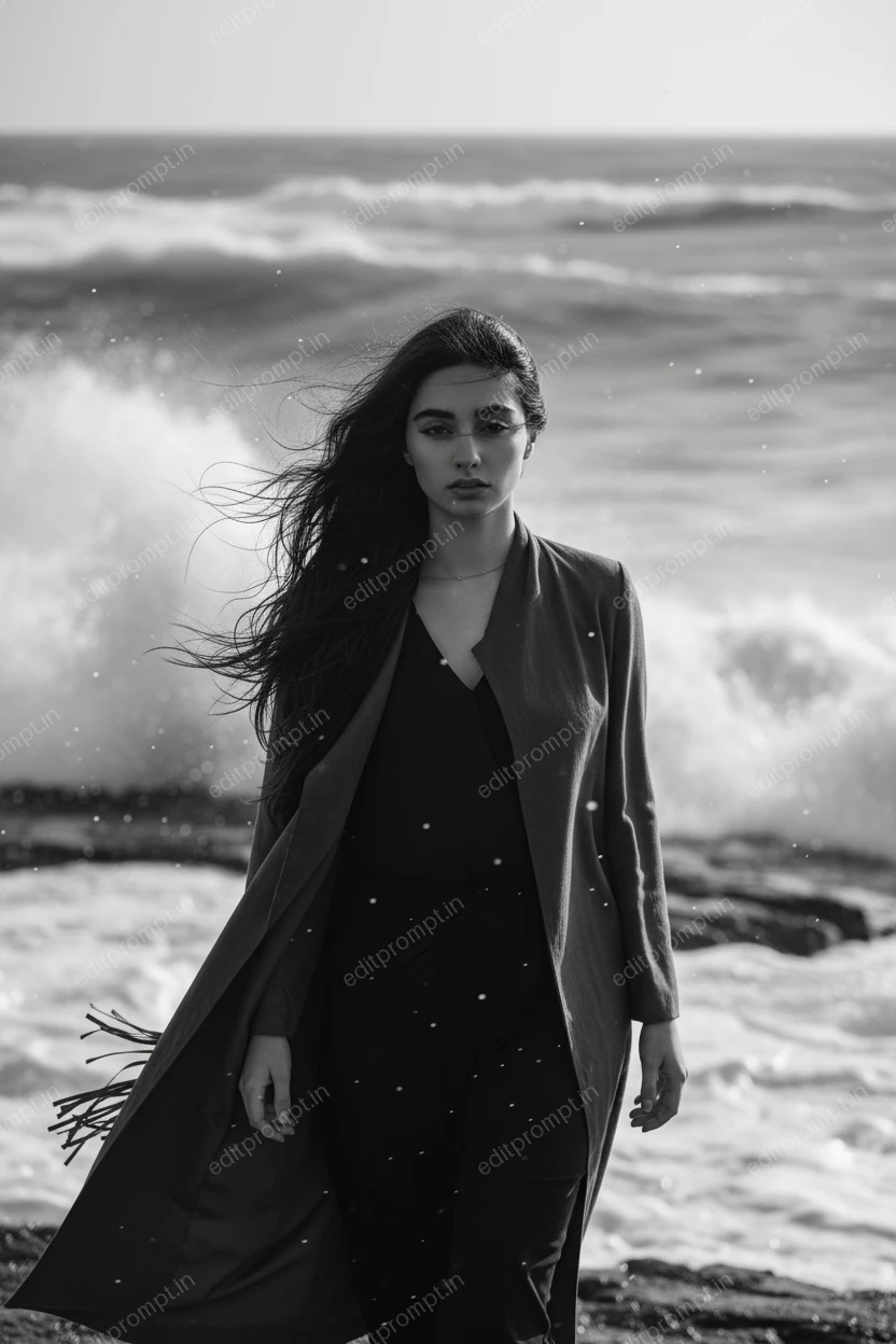 cinematic ai photo prompt — Stormwalk Cinematic AI Photo Prompt for Girls
