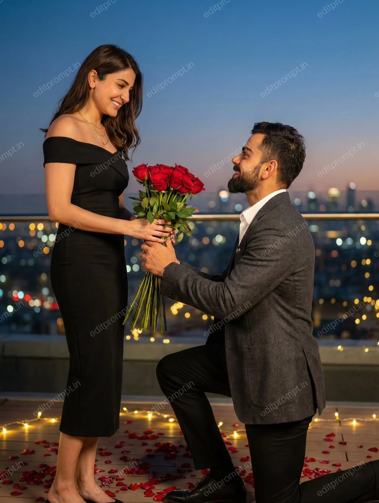 aesthetic ai photo prompt — Romantic Prompt Aesthetic AI Photo Prompt for Couple