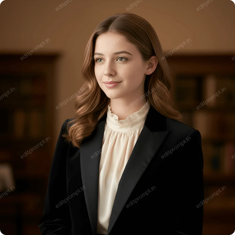 portrait ai photo prompt — Sophisticated Portrait AI Photo Prompt for Girls