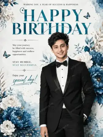 birthday prompt — Viral Luxury Birthday Poster AI Prompt