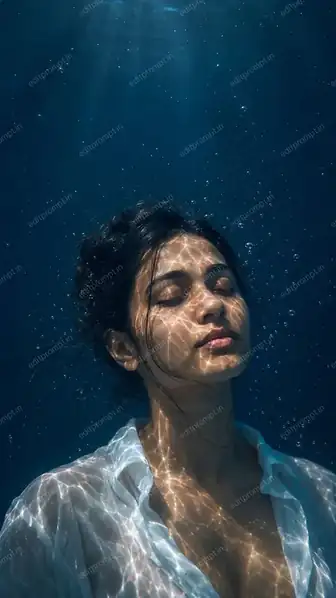 cinematic ai photo prompt — Underwater Wallpaper For Girls Cinematic AI Photo Prompt