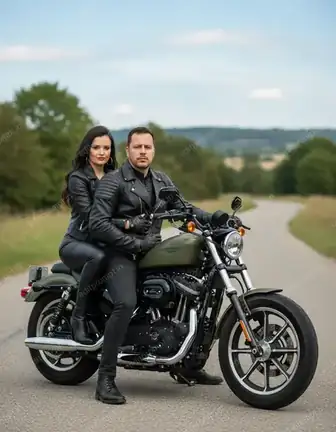 aesthetic ai photo prompt — Roadside Romance Aesthetic AI Photo Prompt for Couple