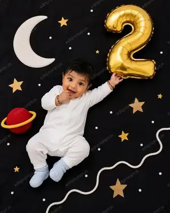 birthday prompt — Baby Happy Birthday Wishes Photo Editing Prompt