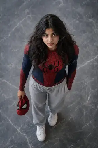 photo prompt — Viral Spider Girl AI Photo Prompt