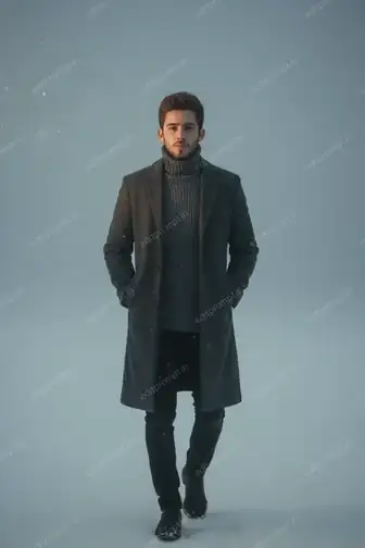 cinematic ai photo prompt — Calm in the cold Cinematic AI Photo Prompt for Boys