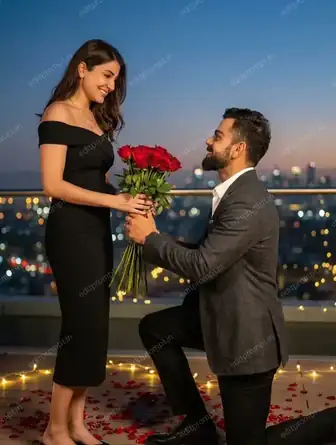 aesthetic ai photo prompt — Romantic Prompt Aesthetic AI Photo Prompt for Couple
