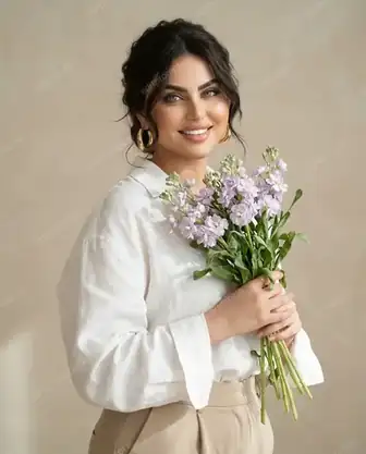 aesthetic ai photo prompt — Lavender Grace Aesthetic AI Photo Prompt for Girls