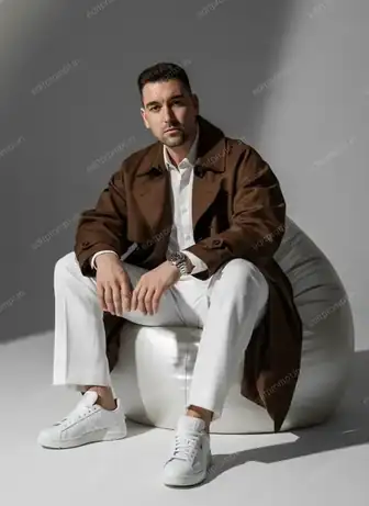 portrait ai photo prompt — Luxury Minimalist Portrait AI Photo Prompt for Boys
