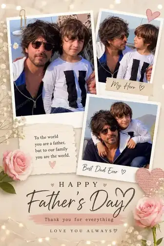 festive days ai photo prompt — Father Day Photo Editing Festive Days AI Photo Prompt for Girls